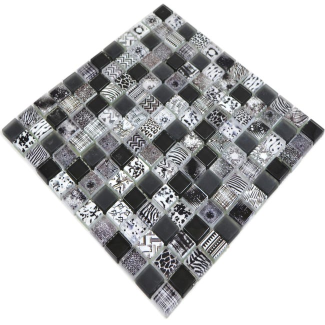 Lot De 3200 Carreaux De Mosaïque En Verre Autocollants - Argenté 5x5 Mm, Décoration Murale & DIY