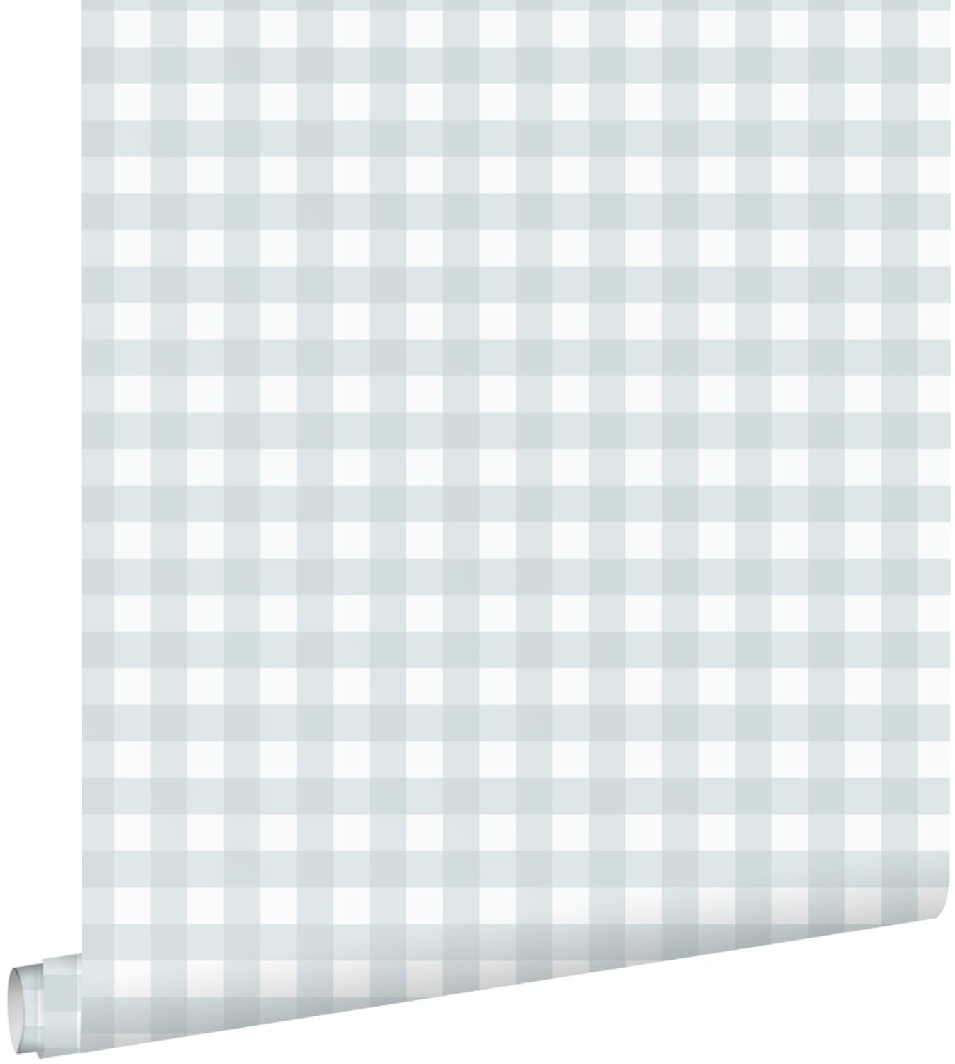 Tapeta motyw kratki jasnoniebieskim - 50 x 900 cm - ESTAHOME