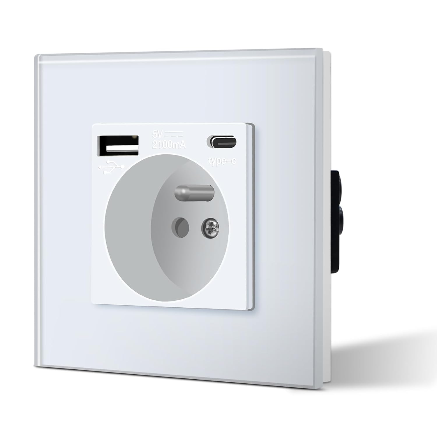 Presa USB - 01006 - Retrotouch - Da Parete / In Vetro / Contemporanea