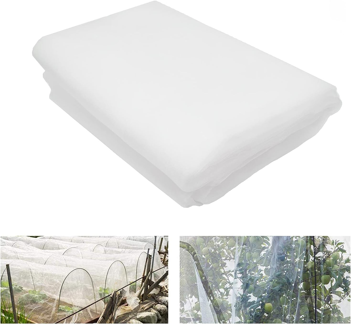 Grand Filet Anti-insectes De Jardin Avec Fermeture éclair, Sac En Forme De H Filet Anti Insectes De Jardin Pour Proteger Les Fruits Des Plantes Xinhan