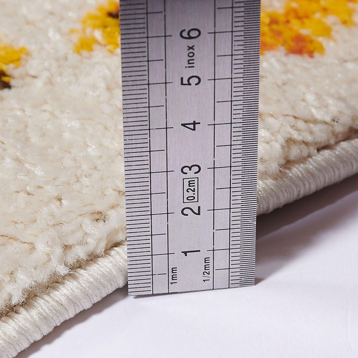 Tapis berbère 160x230 tissé motifs tribaux LYN5 OURIKA A multicolore - 5