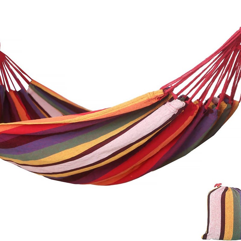 Materiał na hamak ogrodowy "Dallas" - 3.6 m -Czerwony