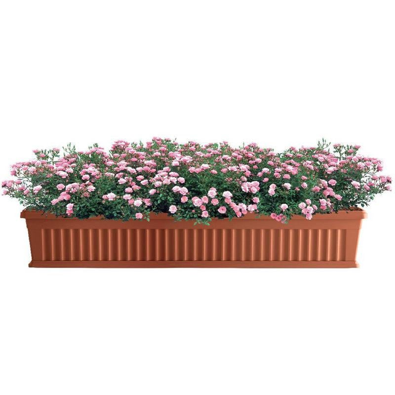 Jardinière - IRIS - 100 cm - Terracotta - 2