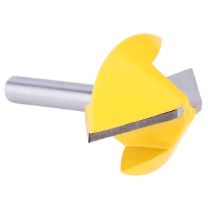 Fresa Per Scanalare 1/4 Slot - 1/2 Fresa Per La Lavorazione Del Legno Con Gambo Fresa Per Tenone Per Strumenti Per La Lavorazione Del Legno