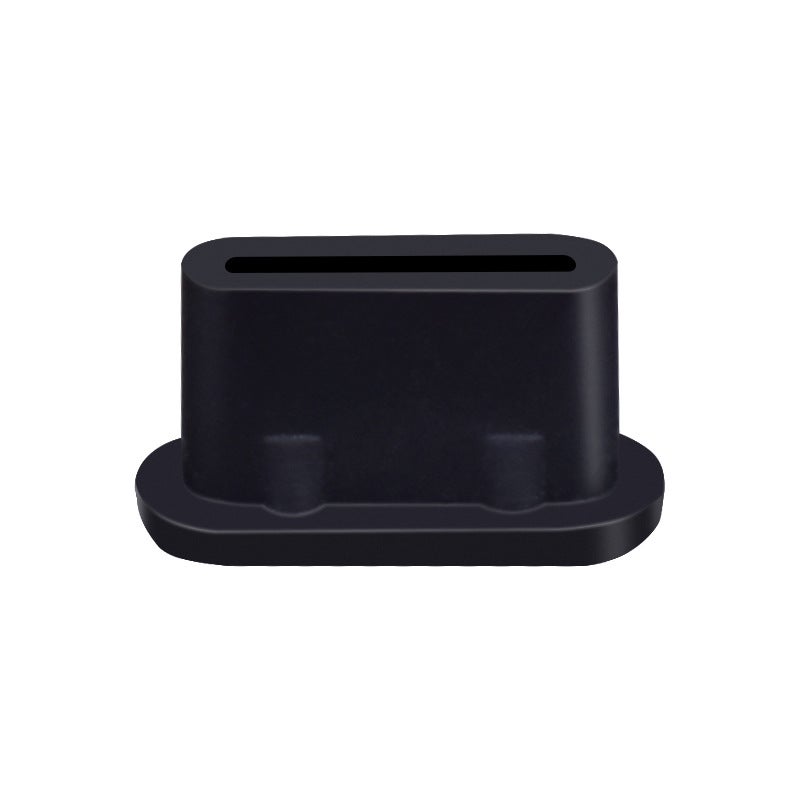 Lot De 30 Protections Anti-poussière En Silicone Pour Port Usb Noirlargeight 87709499