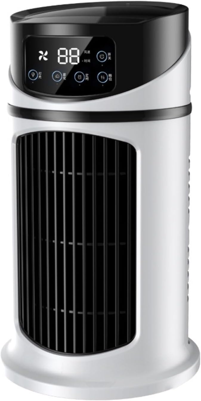 Przenośna klimatyzacja mobilna 3 w 1, mini klimatyzator przenośny, 300 ml, mini wentylator klimatyzatora, 6 prędkości, 3 tryby, 6-godzinny timer, went