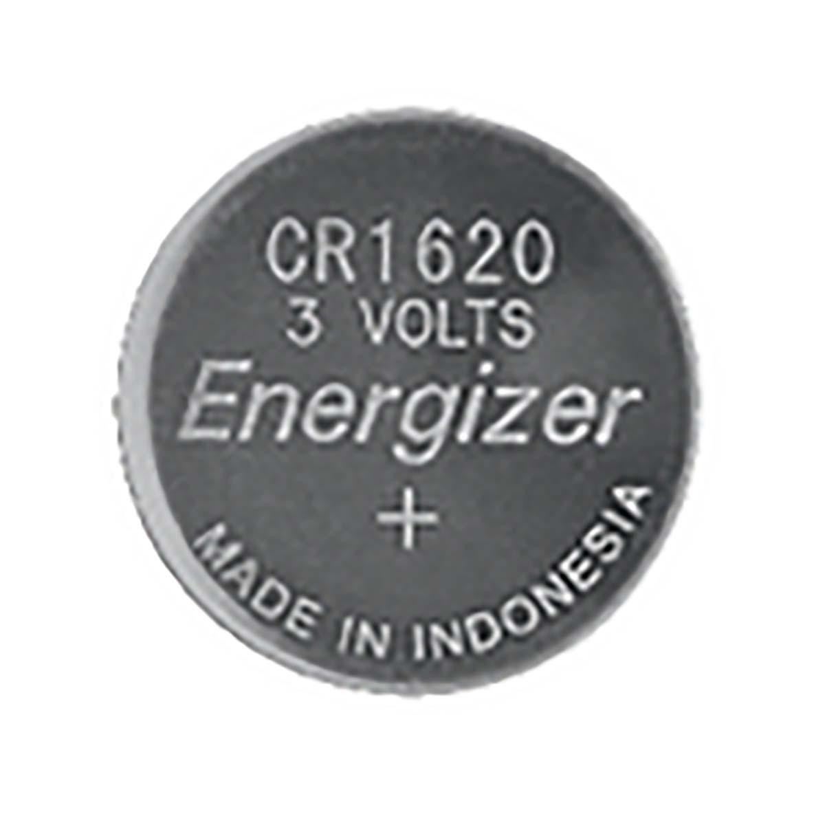 ENERGIZER Pile bouton au Bouton Lithium CR1620 3 V 1-Blister - 2
