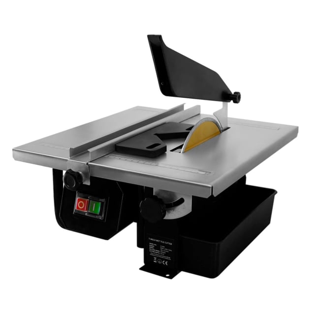 Tagliapiastrelle idraulico da tavolo elettrico 600W 230V 180mm lama diamantata per taglio da 180 mm in omaggio 330 x 360