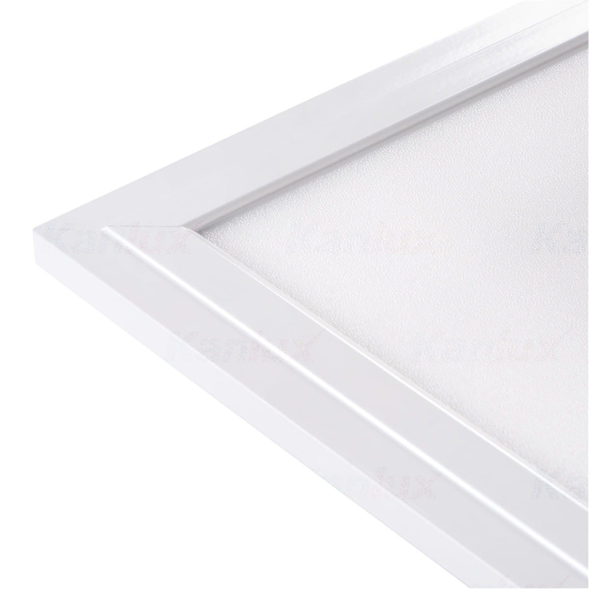 Panneau LED encastré 40W - 60x60cm - Blanc naturel - Cadre alu - 4