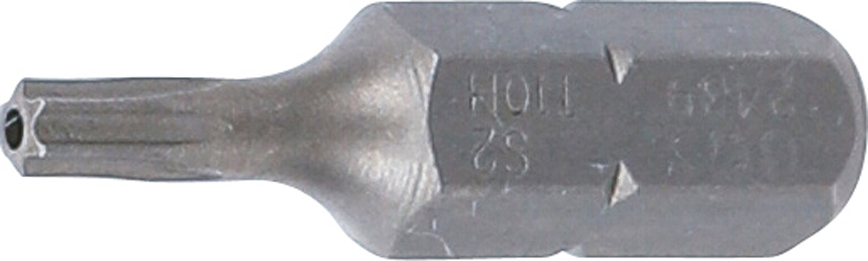 BGS Bit Długość 25 mm Napęd Sześciokąt Zewnętrzny 6,3 mm (1/4") Profil T (dla Torx) z Otworem T10 - 2439