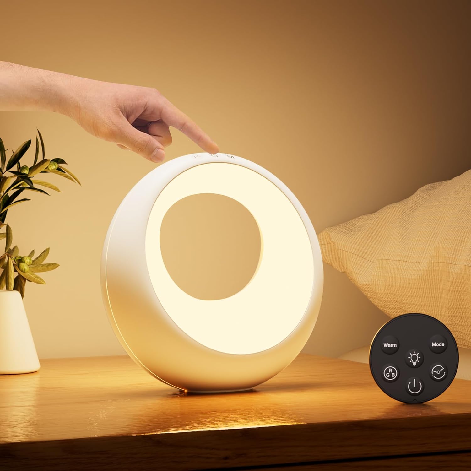 Lampe De Chevet Tactile Intensit Variable Avec T l commande LED lampe-de-chevet-tactile-intensit-variable-avec-t-l-commande-led