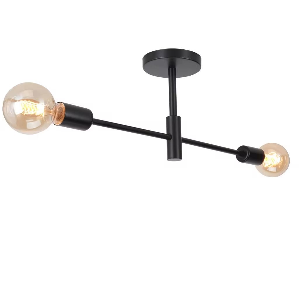 Lustre Spoutnik Design En Laiton - Plafonnier Milieu Du Siècle, Fait Main, Personnalisable