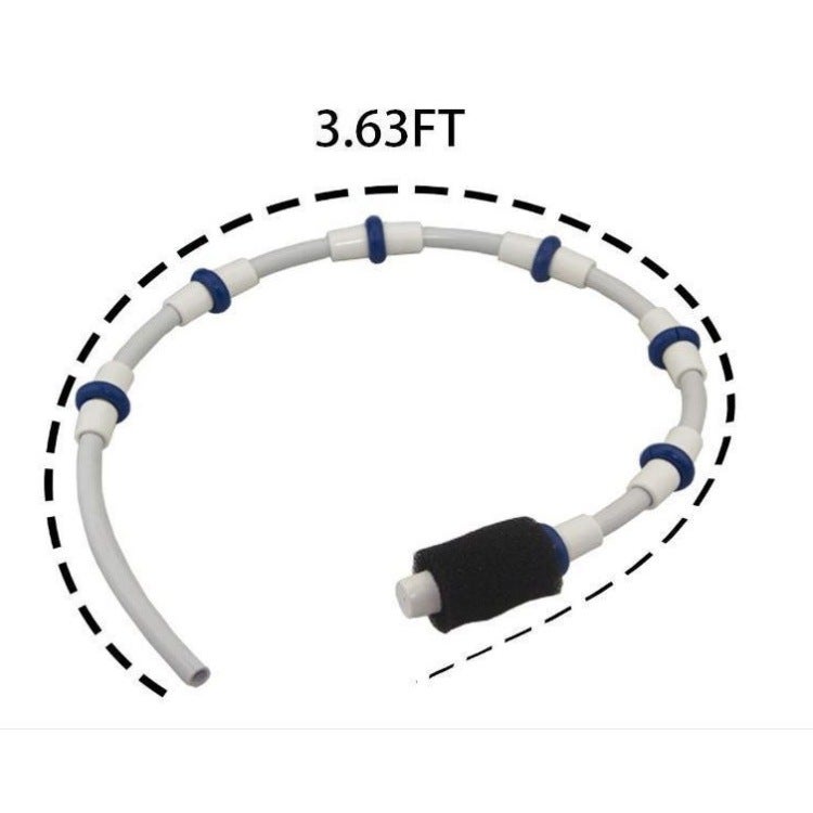 Tubo flessibile di pulizia per pulitore di piscine Polaris B5, parti di ricambio, tubo flessibile di coda Polaris + 5 cotoni di ricambio - 3