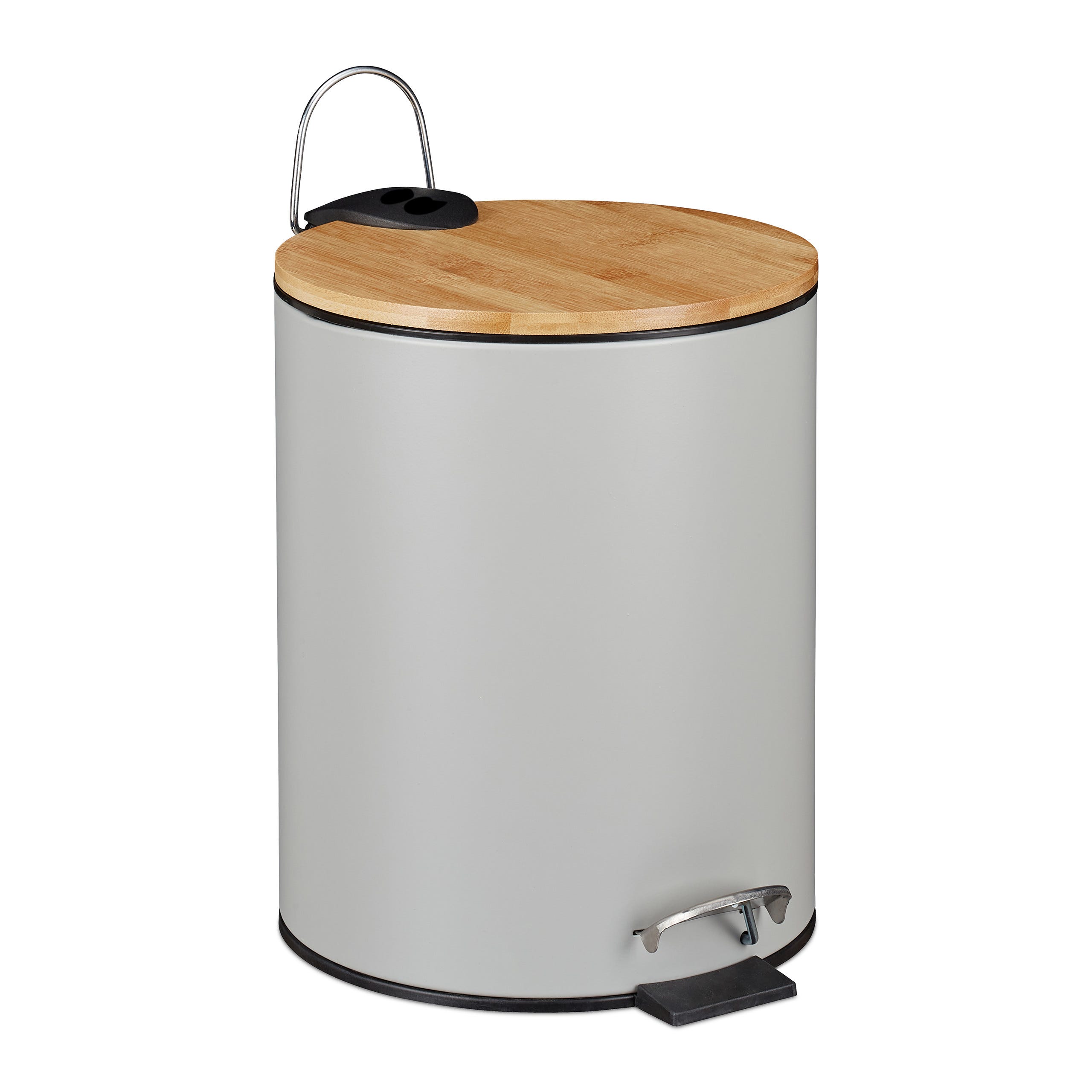 Pattumiera Portatile Da Tavolo A Forma Di Orso - Mini Cestino Con Coperchio Per Cucina, Ufficio E Camera - Foto 2