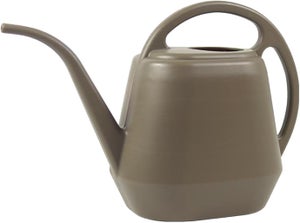 Annaffiatoio in PP trasparente con linea graduata, vaso per cospargere con manico, mini vaso per cospargere beccuccio lungo per interni ed esterni, piantare casa giardinaggio 1L (smeraldi