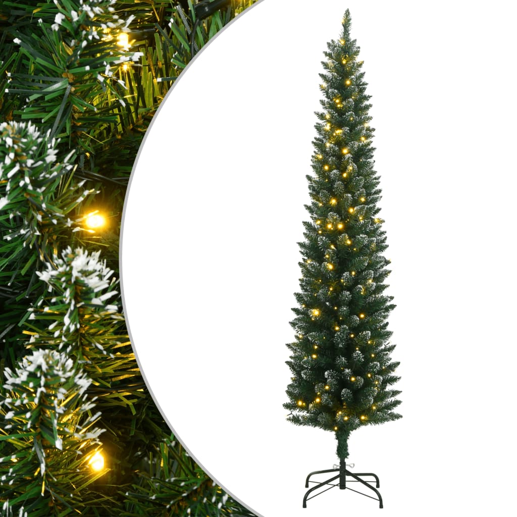 Black Box Trees Boyle Albero Di Natale Artificiale | 185 Cm Con 200 LED Caldi | Rami In PE E PVC | Verde