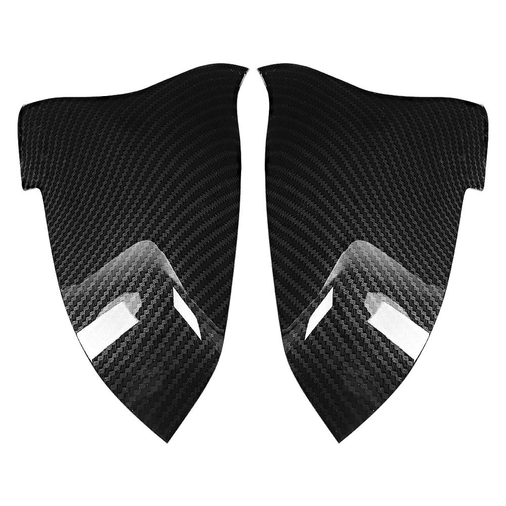 Copertura specchietto retrovisore in fibra di carbonio, accessorio in stile fibra di carbonio adatto per Serie 5 F10 F11 2014-2016 - 6