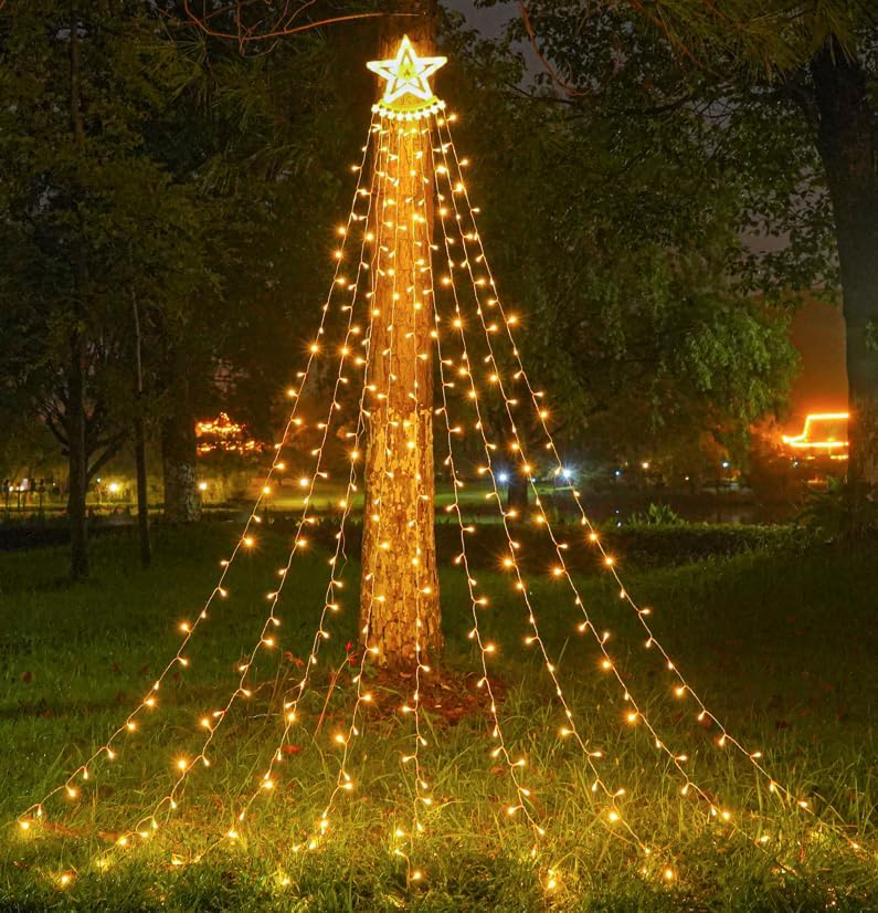 Sapin De Noël Extérieur Solaire 85 Cm – Lot De 2 Arbres Lumineux 60 LED, Guirlande Solaire Étanché IP65 Pour Jardin, Allée, Cour – Déco Noël Magique