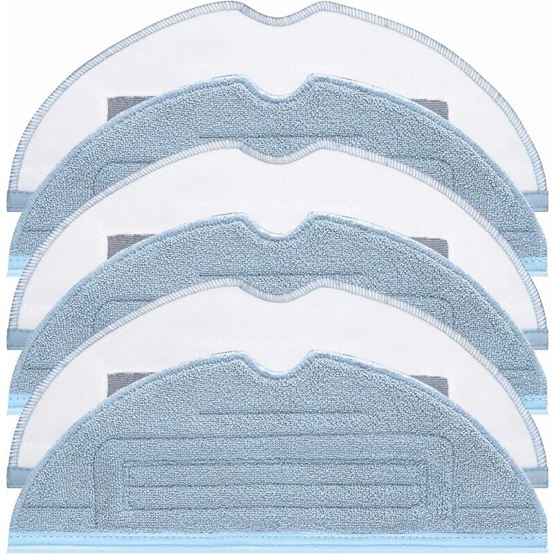 6pcs Serpillière pour Roborock S7 Pro Ultra S7 MaxV Ultra S7 Plus S7 Max Pièces de Rechange Accessoires pour Roborock S7 T7s T7s Plus Robot Aspirateur - 5