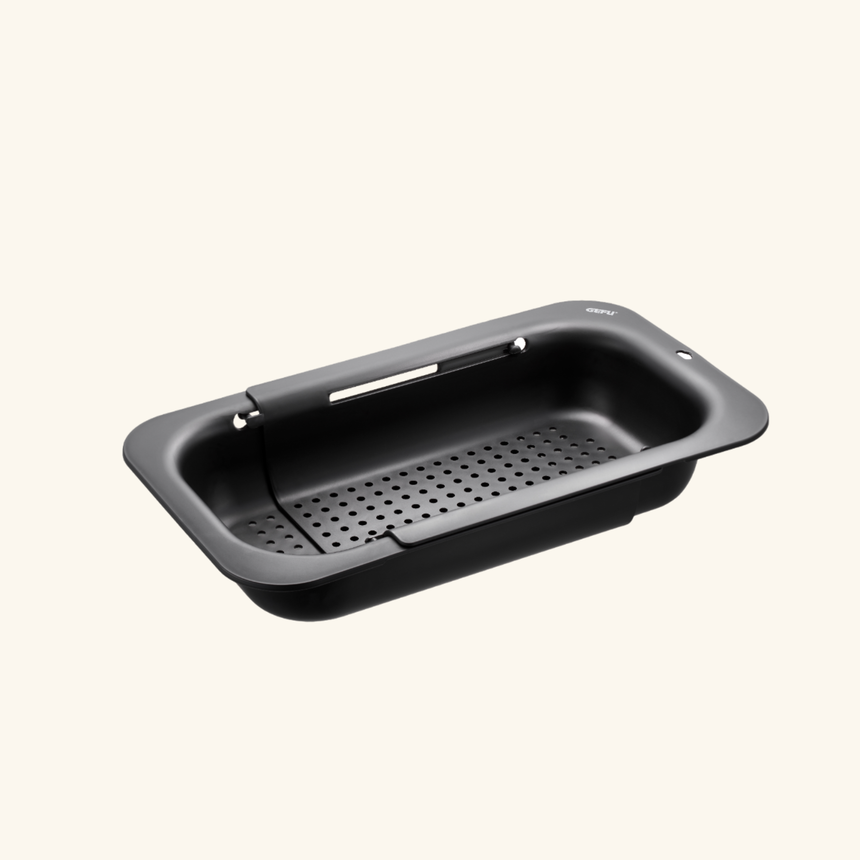 Passoire évier extensible colander Gefu DRENARE noir - 4