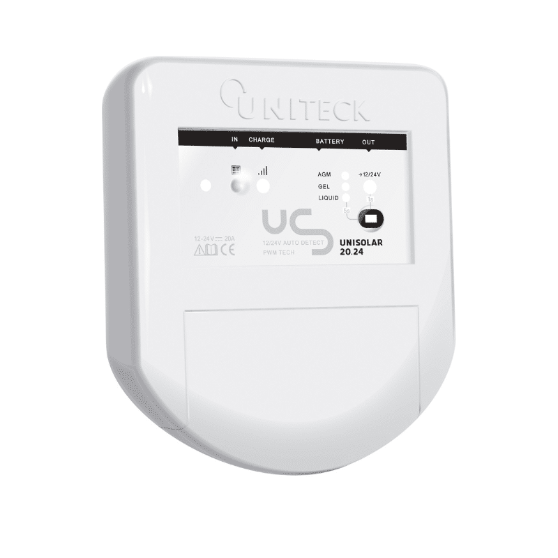 Régulateur solaire PWM 20A Unisolar avec sortie controlée | Leroy Merlin