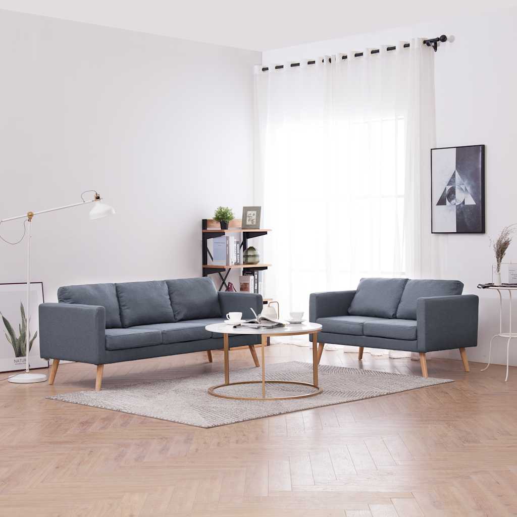Canapé gris anthracite Natuzzi - Ameublement