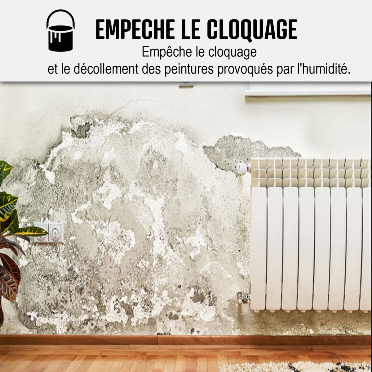 Peinture anti humidité mur humide salle de bain - ARCASCREEN - 0.75 L (jusqu'à 3 m²) - ARCANE INDUSTRIES - 3
