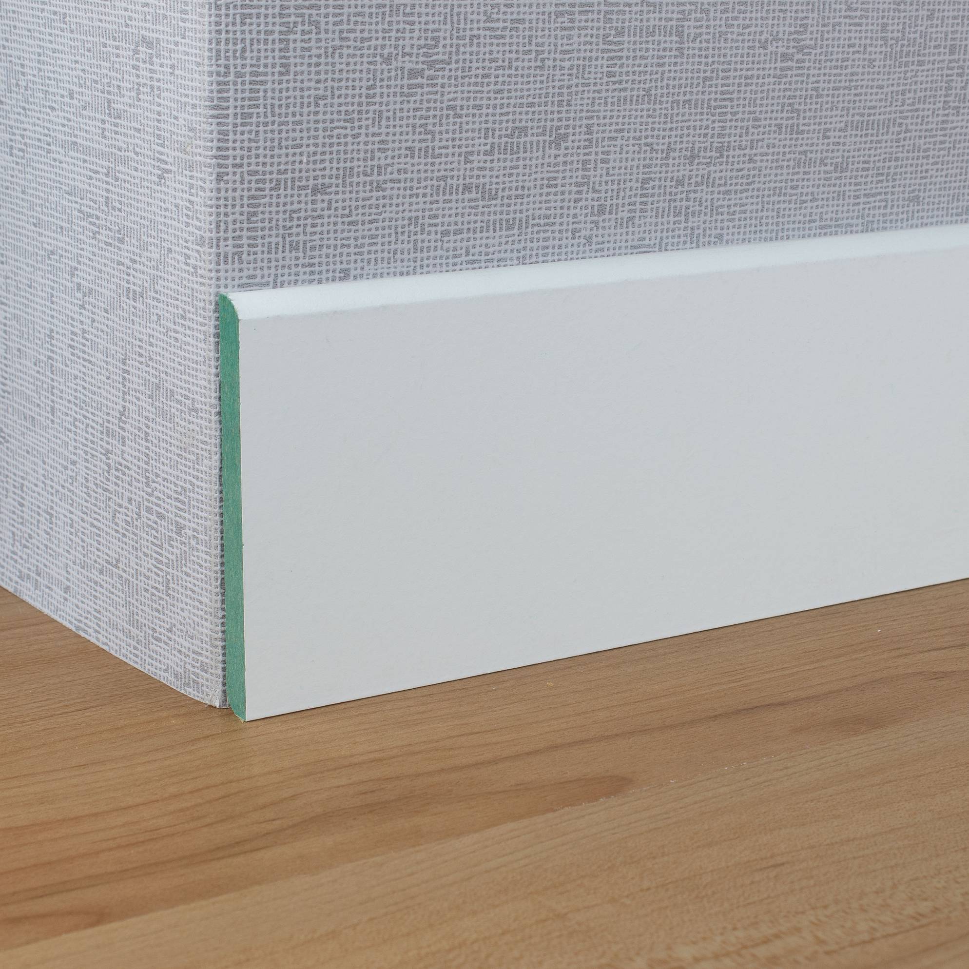 PROVISTON Plinthe 10 x 100 x 2440 mm MDF Hydro Prépeint Plinthe arrondie lot de 10 - 4