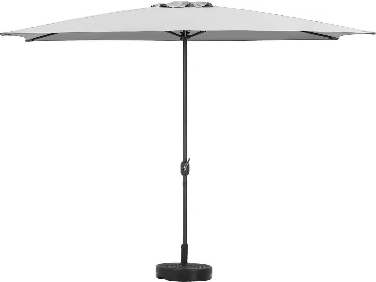 Parasol rectangulaire inclinable 