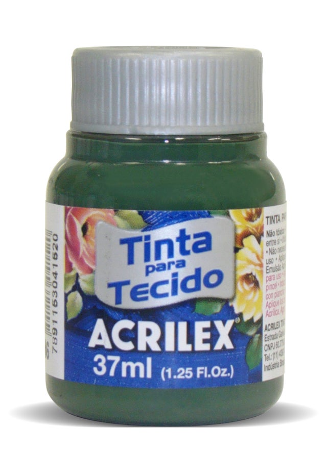 TINTA PARA TECIDO ACRILEX VERDE PINHEIRO 546 37ML 04140