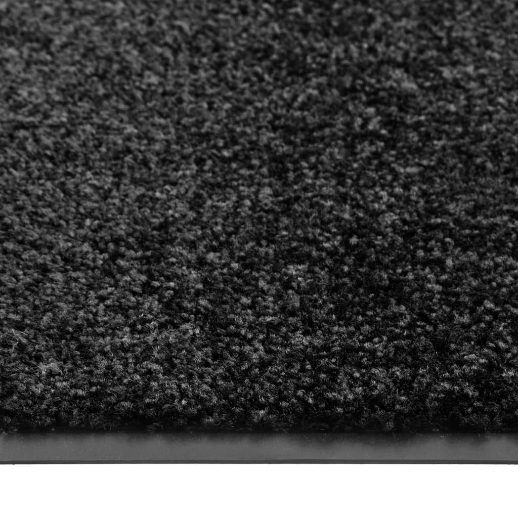 Paillasson lavable Noir 60x90 cm - 4