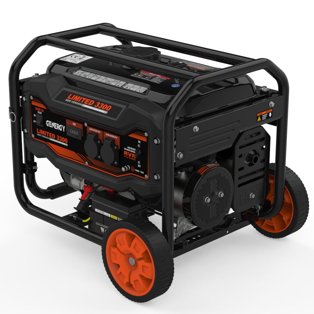 Groupe électrogéne GENERGY LIMITED3300 3000W démarrage électrique AVR - Générateur Électrique essence best seller - 2