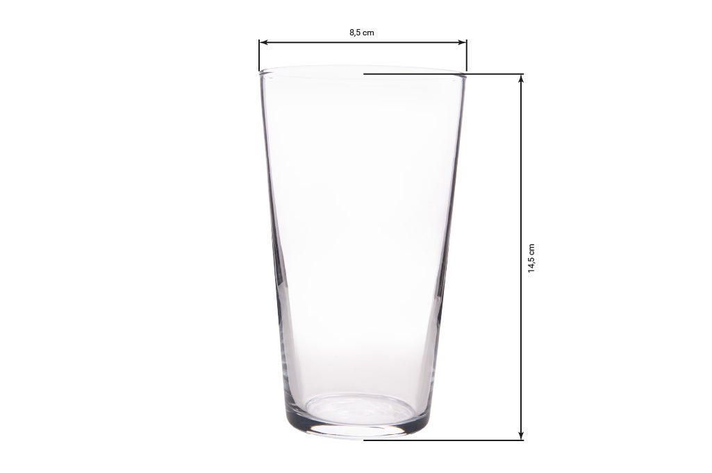 Confezione da 6 bicchieri da barman per cocktail (capacità 47cl) in vetro - 2