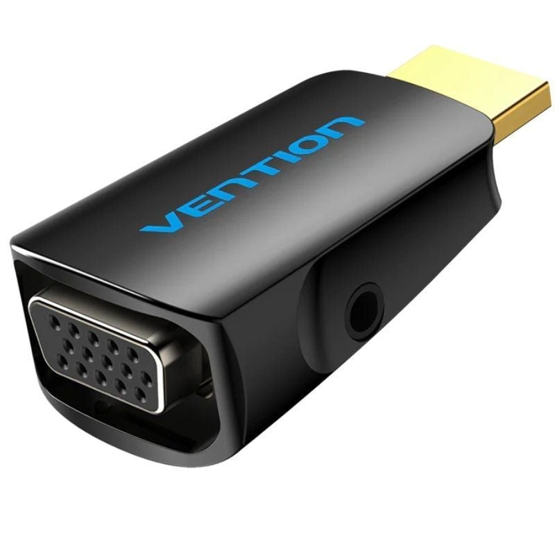 3 Adattatori HDMI A VGA Con Audio 1080p – Plug And Play Per Monitor E Proiettori
