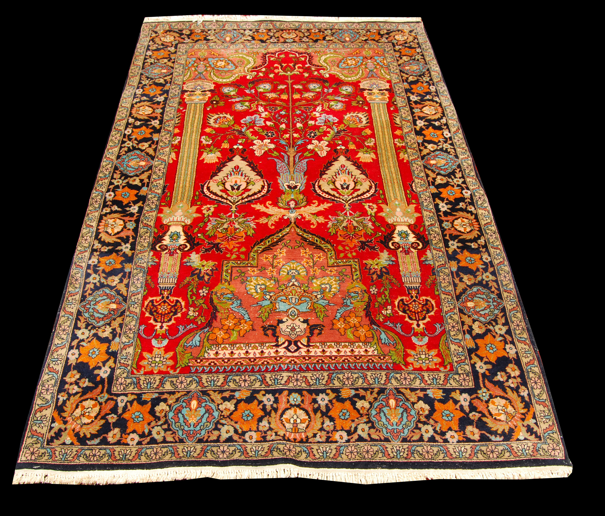 Oryginalny ręcznie tkany kilim/dywan z certyfikatem autentyczności 200x125 GALLERIAFARAH1970