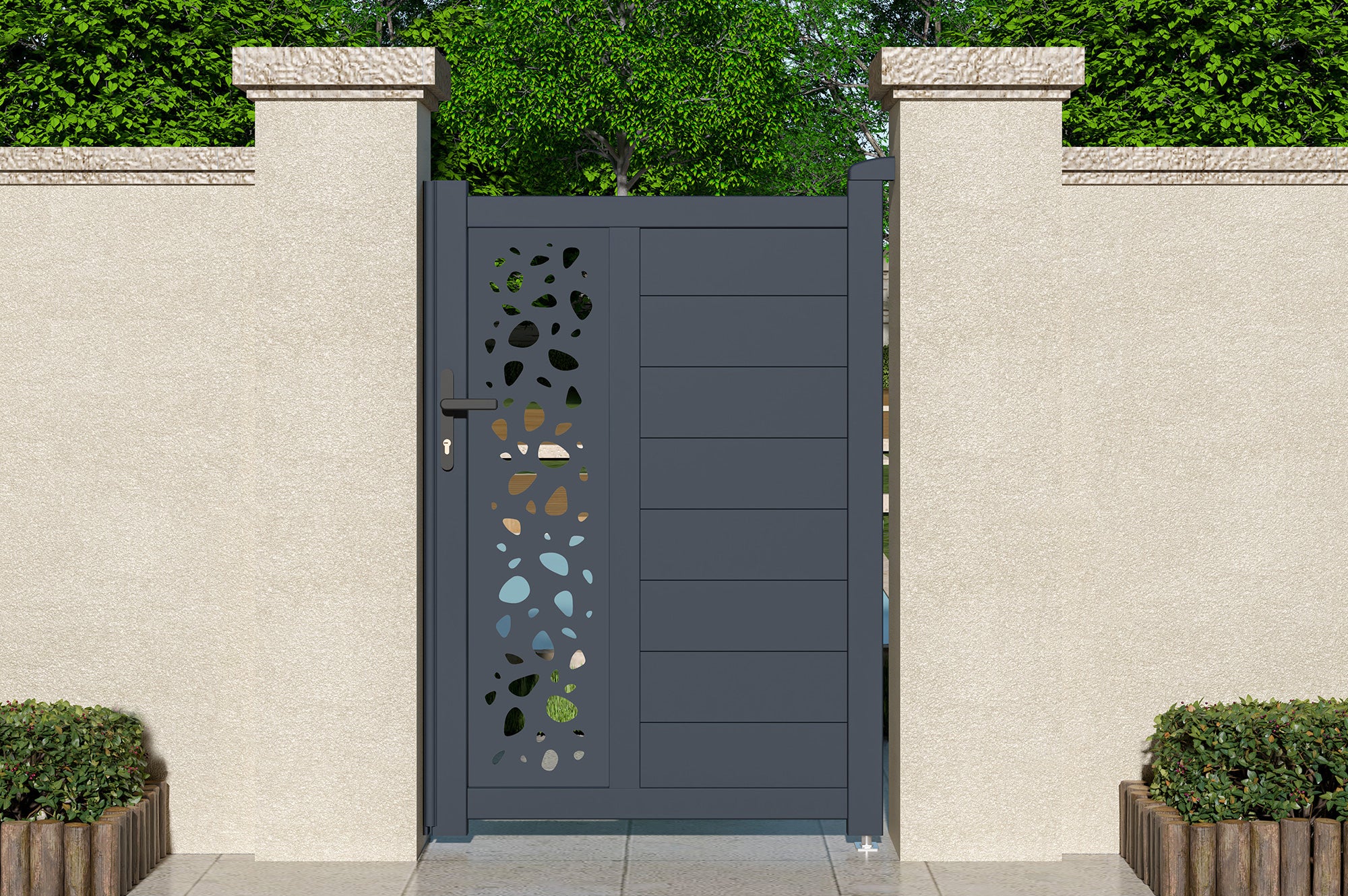 Cancelletto SUNNY 100P140 + Kit d’inversione per l'apertura - 6