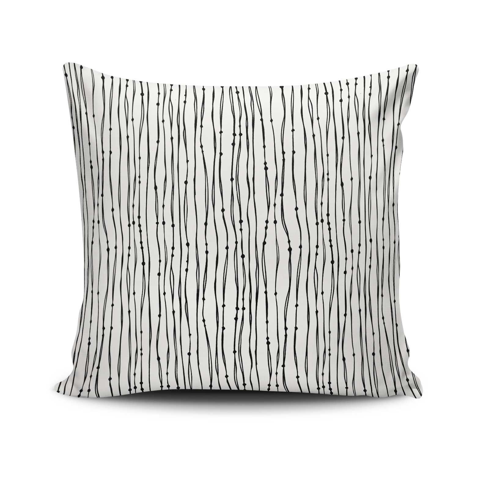 Kit Coussin Au Point Noué MiKoyi 43x43 Cm - Kit Crochet à Loquet Vache Créatif Pour Adultes