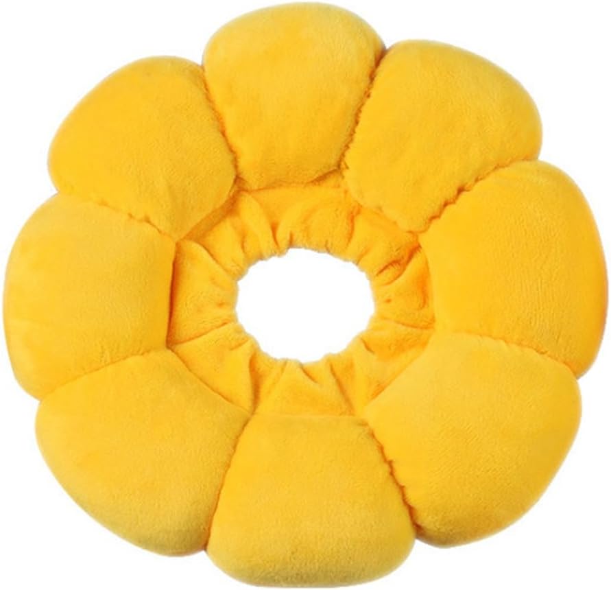 Colerette Chat Anti Lechage Collerette Chat En Coton Suédé Respirant