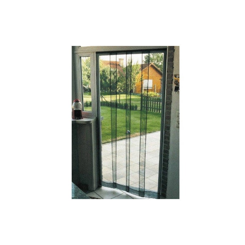 Moskitiera z włókna szklanego do drzwi, 80x240 cm – skuteczna ochrona przed owadami i komarami, łatwy montaż i wyjątkowa trwałość