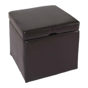 relaxdays 10019050_538 Tabouret Pliant Coffre de Rangement Pliable Banc