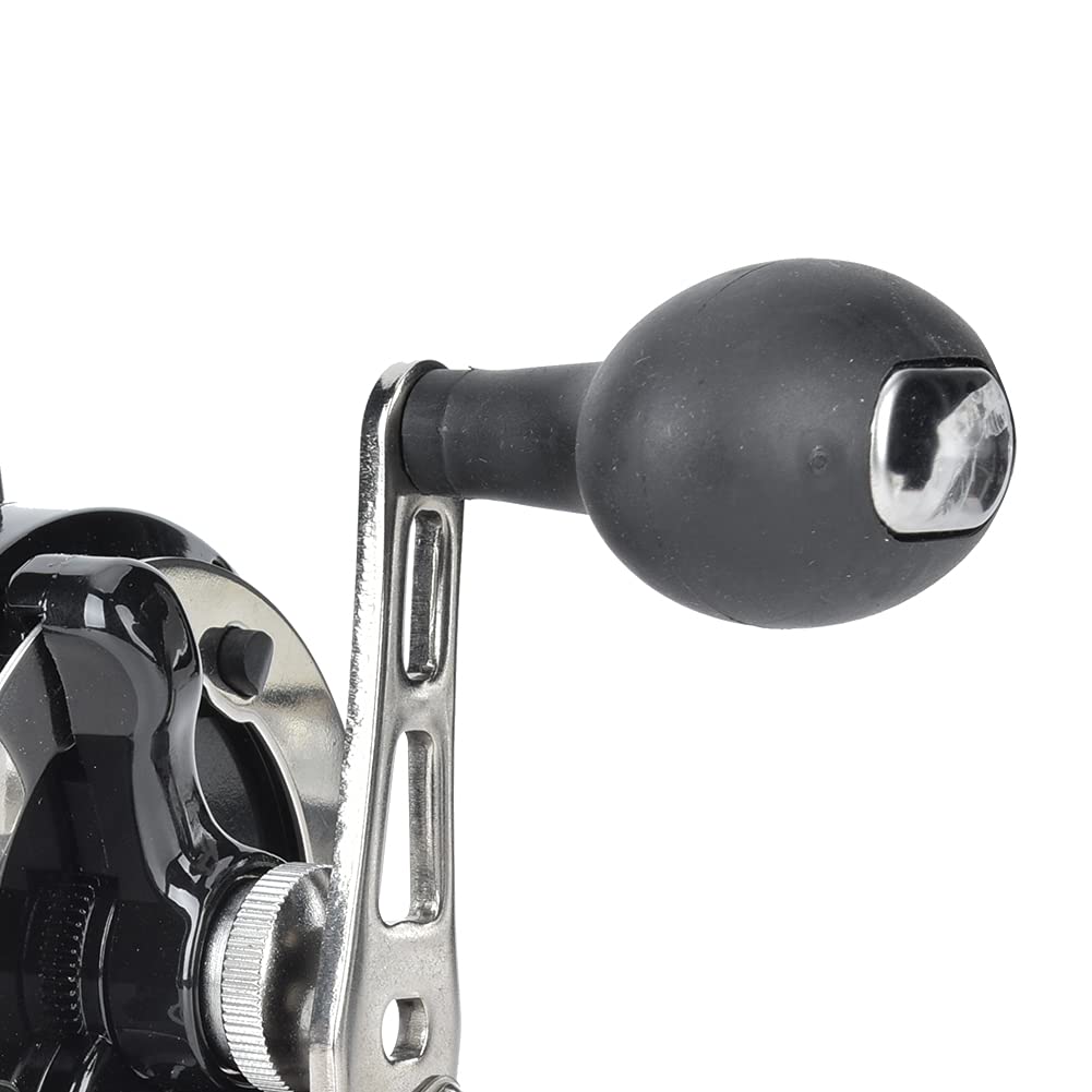 Attrezzatura portatile con mulinello da pesca in mare con piastra in ferro per barca interamente in metallo - 3