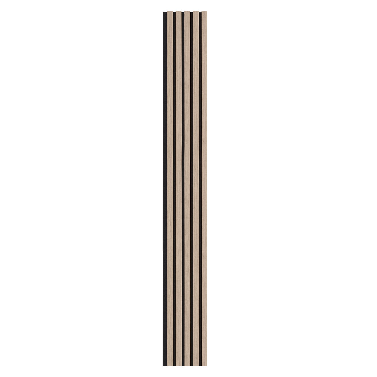 Panneaux Acoustiques VEVOR en Bois 2400 x 200 mm, Lamelles MDF, Imitation Bois pour Mur Moderne, Réduction du Bruit et Décoration - 9