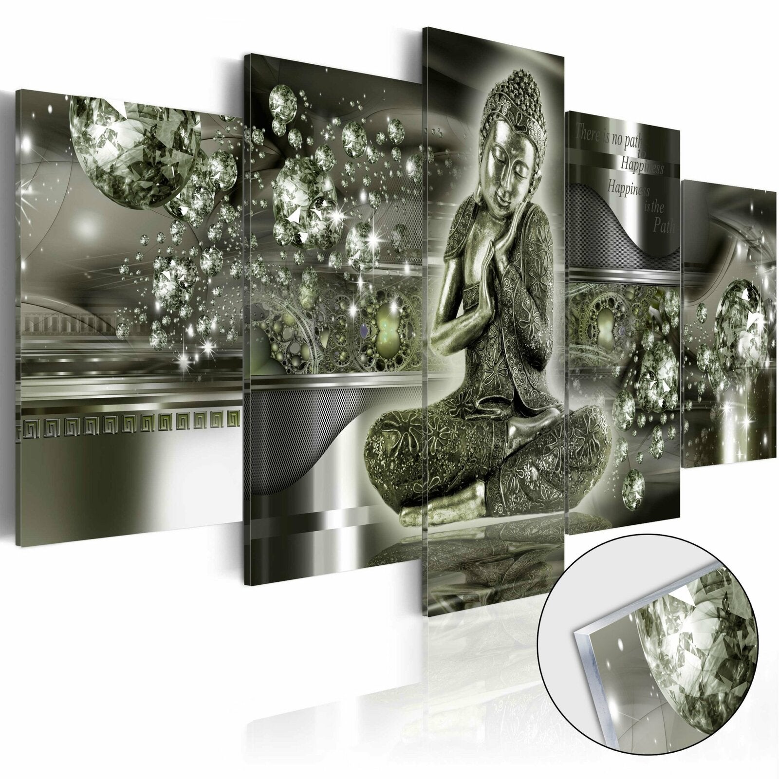 Tableau Déco Impression Sur Verre 150x100cm Photo Fleur Nature ARTTOR