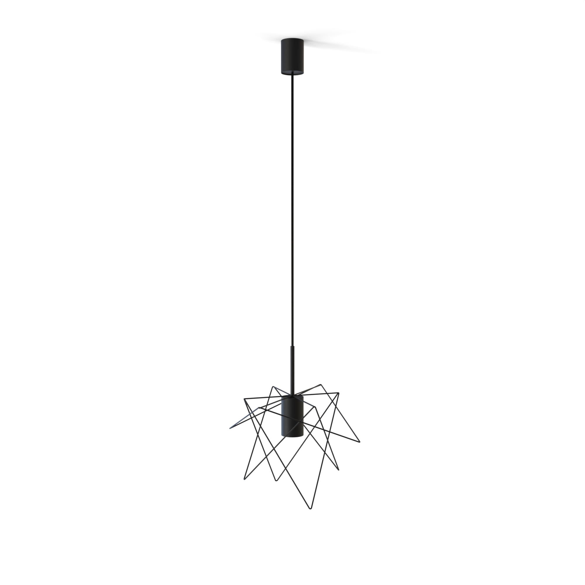Lampa wisząca Gstar czarna 1xGU10x10W wym: 130 x 36 x 30 cm metal Nowodvorski Lighting