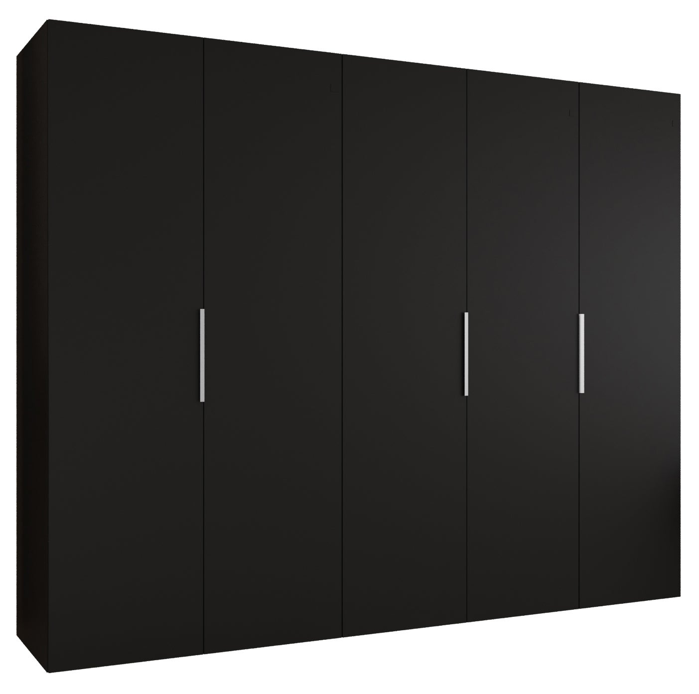 Szafa uchylna otwierana Marbella 1 250 x 52 x 202 cm czarny + u. kaszmir Abiks Meble