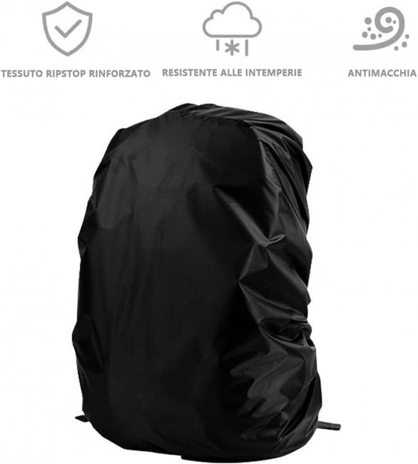 Housse de pluie pour sac à dos Portable réfléchiss... – Grandado Housse de pluie pour sac à dos Portable réfléchiss... – Grandado