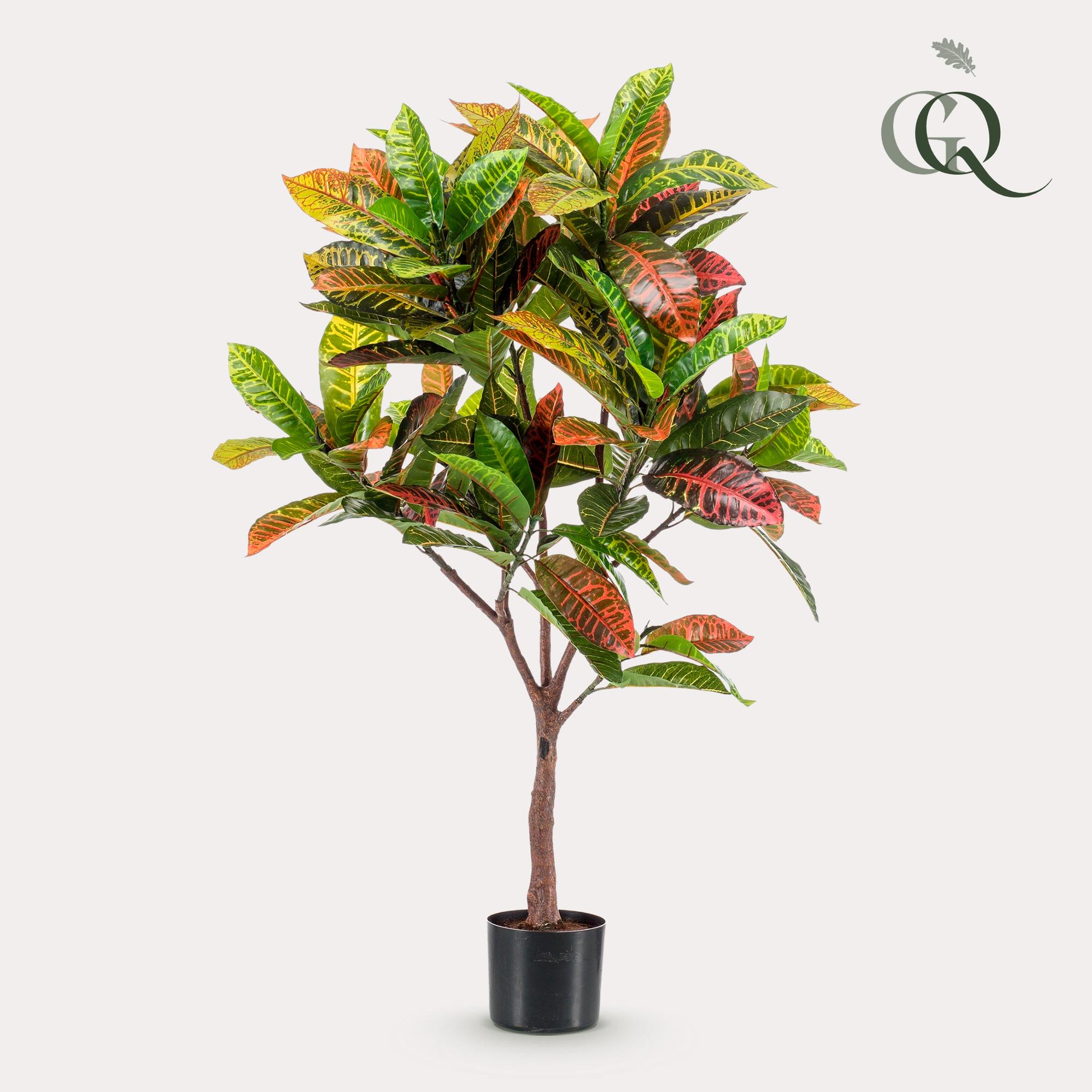 Sztuczny Croton Codiaeum 120 cm – Wonderstruik kolorowa dekoracyjna roślina
