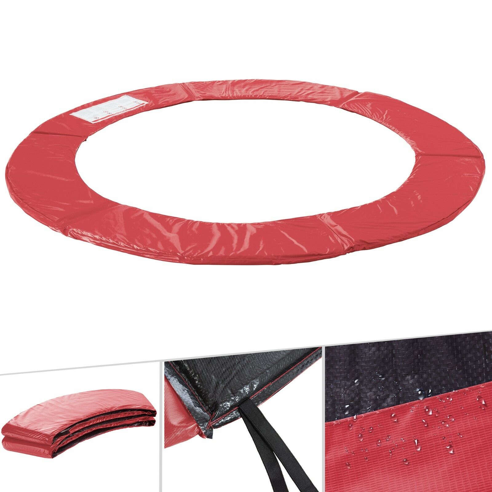 Gowkeey Coussin Protection Trampoline - Pad De Sécurité Résistant UV Intempéries Anti-déchirure
