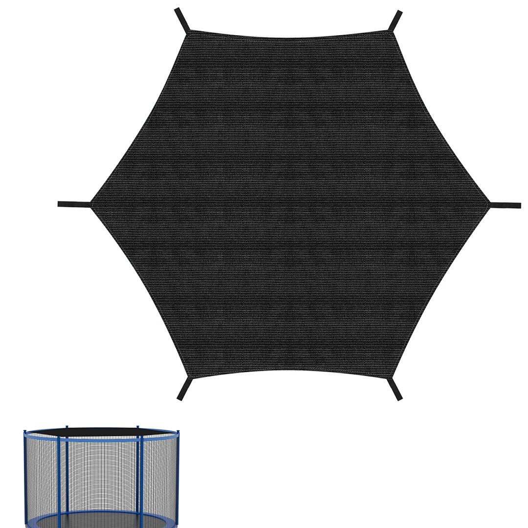 Pokrycie Trampoliny 10FT, Tkanina Oxford 306 cm Odporna na Warunki Atmosferyczne Outdoor