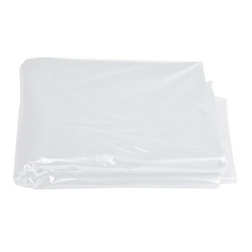 HomeVortex Film De Serre Polyéthylène Transparent 4 X 1 M - Résistant Intempéries Pour Légumes, Fleurs Et Fruits